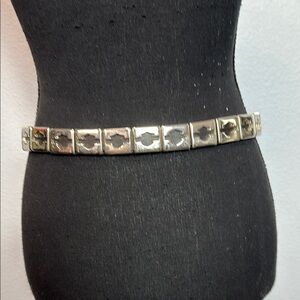 Harley Davidson HD‎ Women's Silver Link Belt